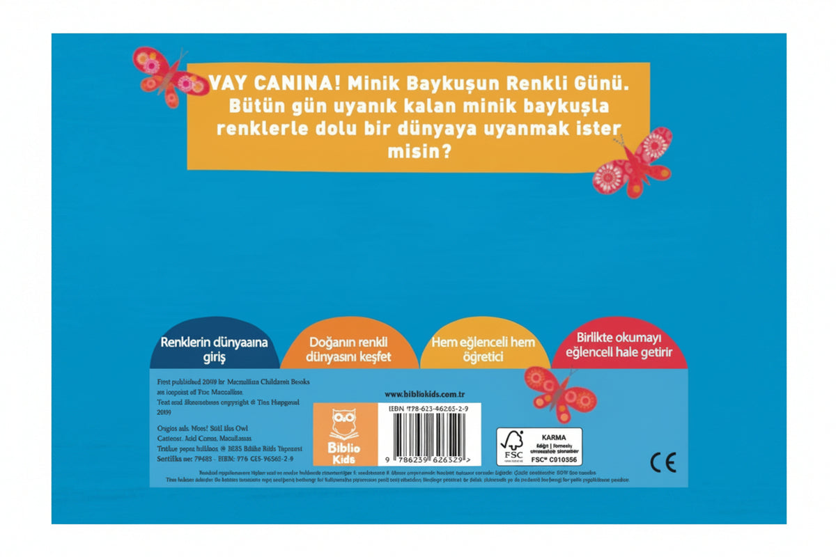 Vay Canına! Minik Baykuşun Renkli Günü